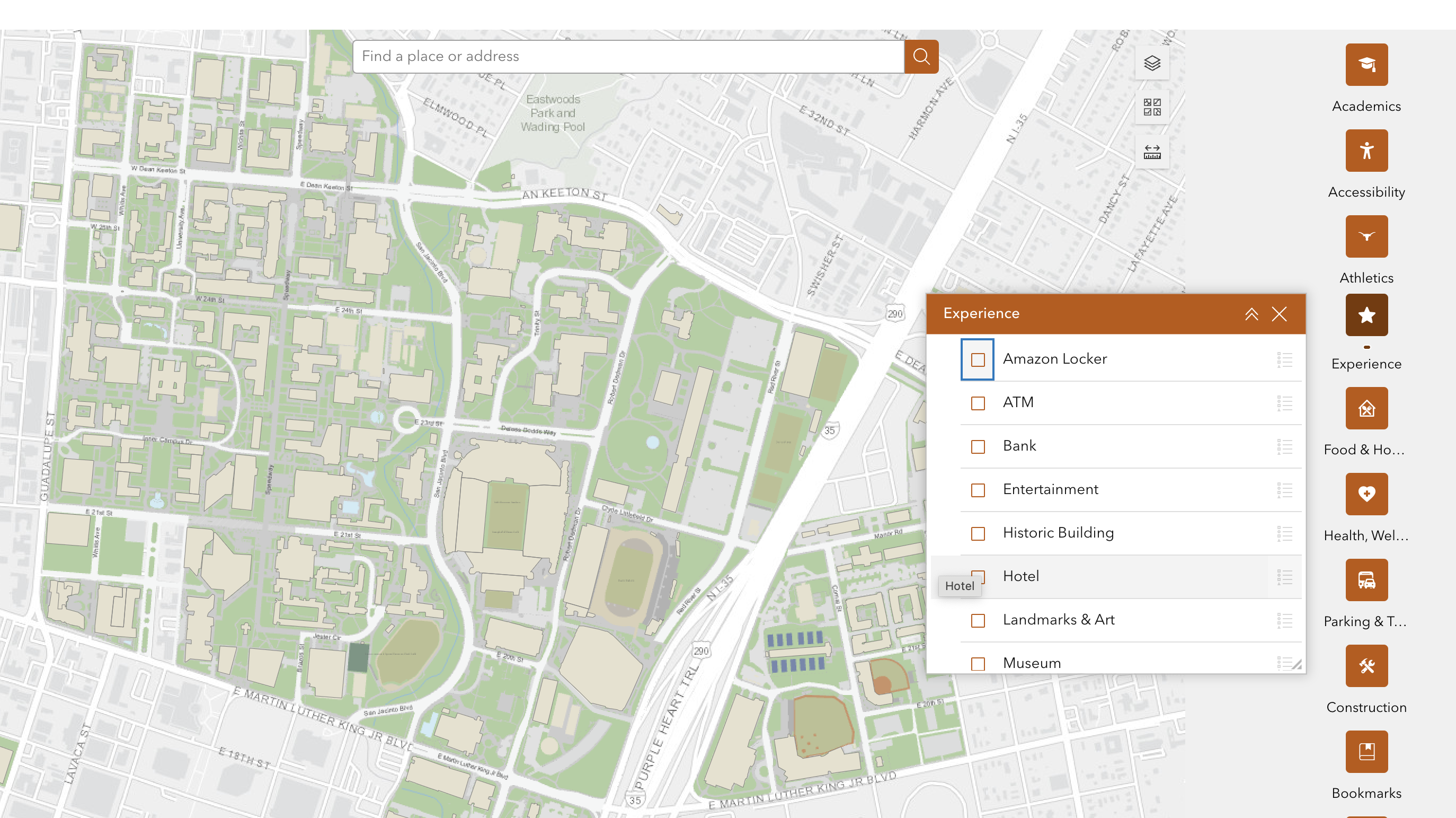 Campus map