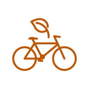 Decorative icon for mobility sustainability focus area